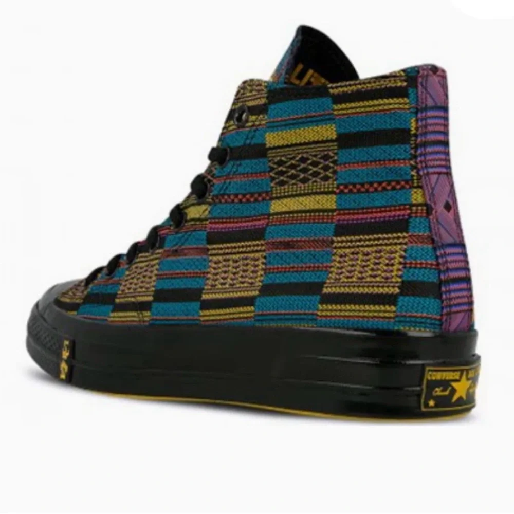 Converse Chuck 70 High Black History Month Sneakers NWT – Multicolor Mosaic - Picture 11 of 12